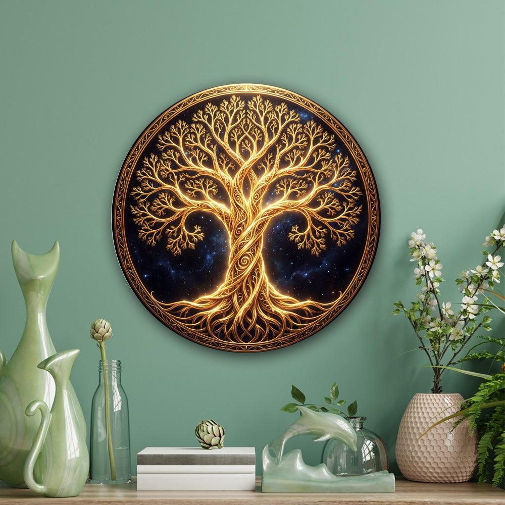 Akrilik Yuvarlak Tablolar